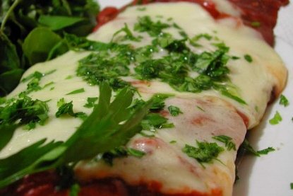 Foto de la receta de matambrito tiernizado a la pizza Receta de matambrito tiernizado a la pizza