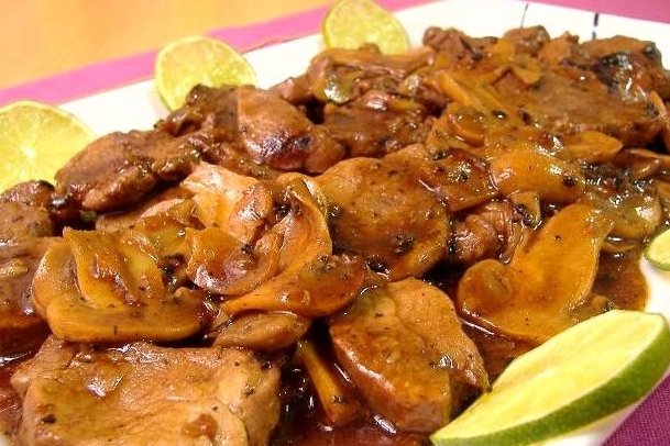 Foto de la receta de medallones de cerdo Receta de medallones de cerdo