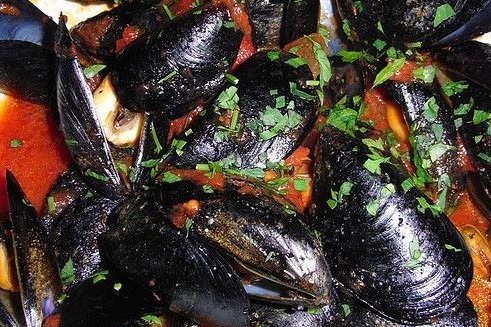 Foto de la receta de mejillones cocidos Receta de mejillones cocidos