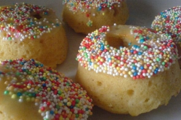 Foto de la receta de mini donuts Receta de mini donuts