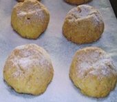 Foto de la receta de miottini, dulces típicos de venecia Receta de miottini, dulces típicos de venecia