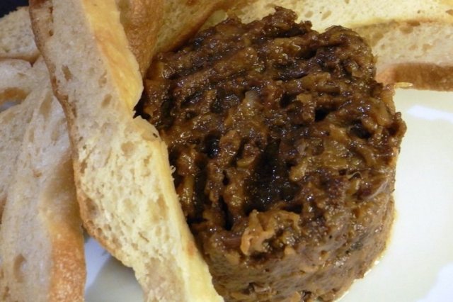 Foto de la receta de morcilla con calabaza Receta de morcilla con calabaza