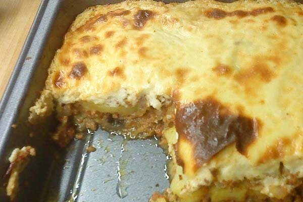 Foto de la receta de mousaka Receta de mousaka