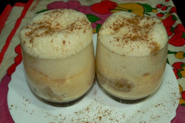 Foto de la receta de mousse de naranja Receta de mousse de naranja