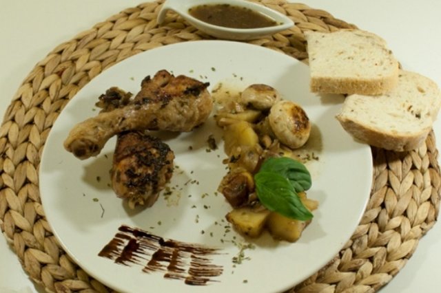Foto de la receta de muslitos de pollo a la cocacola Receta de muslitos de pollo a la cocacola