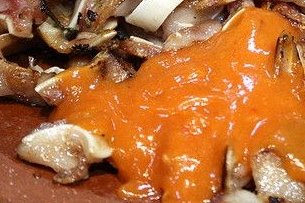 Foto de la receta de orejas con tomate Receta de orejas con tomate