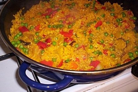 Foto de la receta de paella a la valenciana Receta de paella a la valenciana