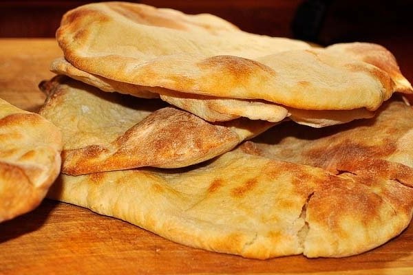 Foto de la receta de pan árabe Receta de pan árabe