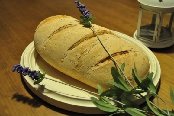 Foto de la receta de pan casero con masa madre Receta de pan casero con masa madre