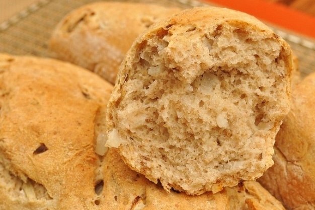 Foto de la receta de pan de cebolla Receta de pan de cebolla