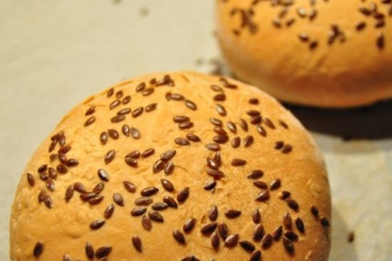 Foto de la receta de pan de hamburguesa Receta de pan de hamburguesa