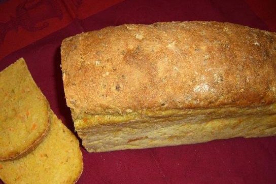 Foto de la receta de pan de zanahoria Receta de pan de zanahoria