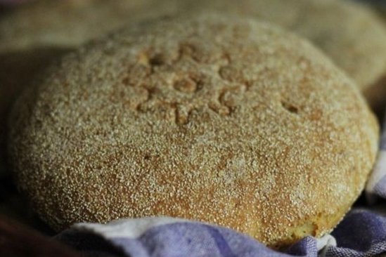 Foto de la receta de pan pita Receta de pan pita