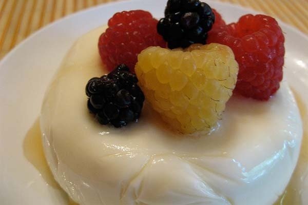 Foto de la receta de panna cotta Receta de panna cotta