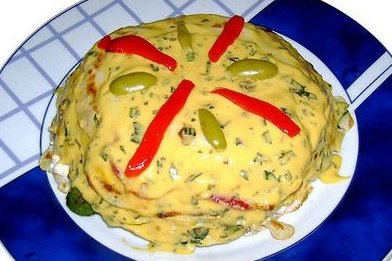 Foto de la receta de panqueque alemán Receta de panqueque alemán