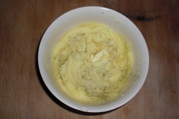 Foto de la receta de papas a la crema Receta de papas a la crema