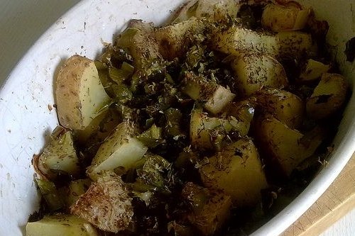 Foto de la receta de papas al horno Receta de papas al horno