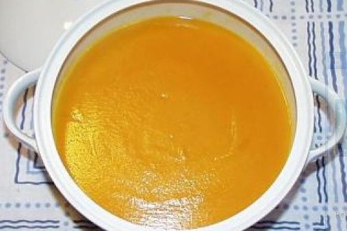 Foto de la receta de papilla de pollo y verduras Receta de papilla de pollo y verduras