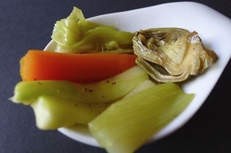 Foto de la receta de papillote de verduras Receta de papillote de verduras