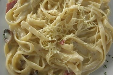 Foto de la receta de pasta alfredo Receta de pasta alfredo