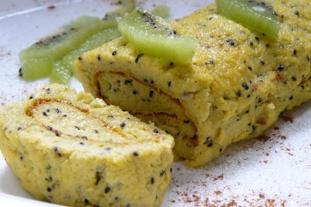 Foto de la receta de pastel de kiwi Receta de pastel de kiwi