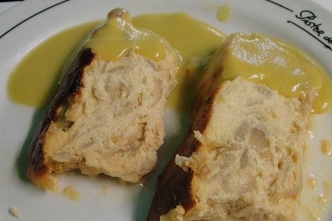 Foto de la receta de pastel de puerros y gambas Receta de pastel de puerros y gambas
