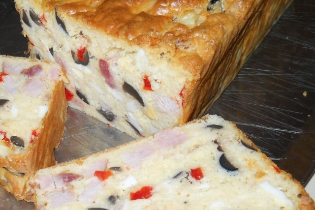 Foto de la receta de pastel de queso feta y seitán Receta de pastel de queso feta y seitán