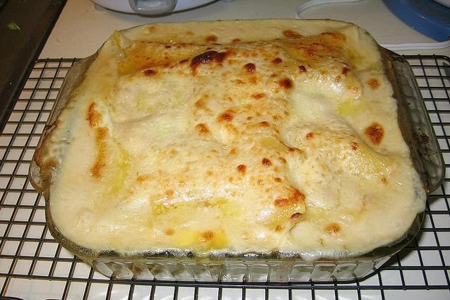 Foto de la receta de pasticho con puré de patatas Receta de pasticho con puré de patatas