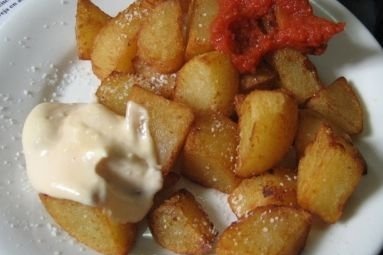 Foto de la receta de patatas bravas Receta de patatas bravas