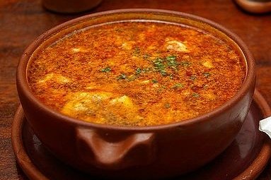 Foto de la receta de patatas guisadas con bacalao Receta de patatas guisadas con bacalao