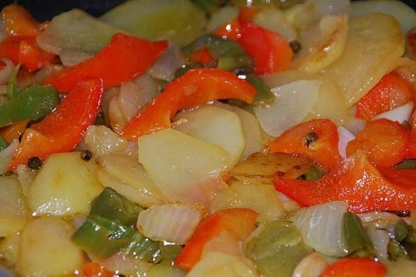 Foto de la receta de patatas panadera Receta de patatas panadera