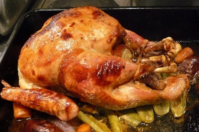 Foto de la receta de pavo de navidad Receta de pavo de navidad
