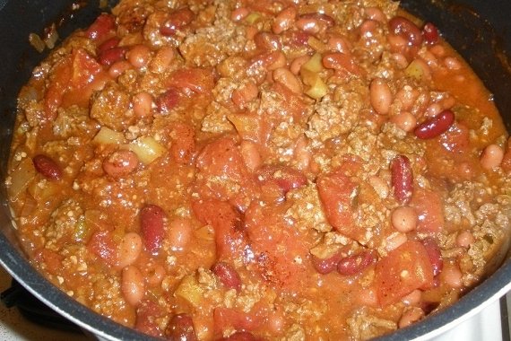 Foto de la receta de pavo enchilado Receta de pavo enchilado