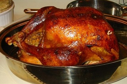 Foto de la receta de pavo navideño relleno Receta de pavo navideño relleno