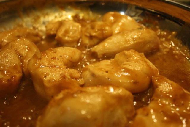 Foto de la receta de pechuga de pollo a la naranja Receta de pechuga de pollo a la naranja