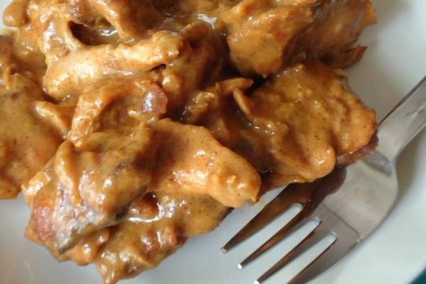 Foto de la receta de pechuga en salsa Receta de pechuga en salsa
