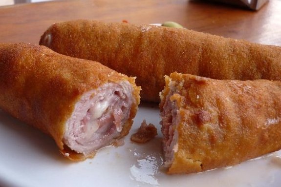 Foto de la receta de pechuga pollo rellena Receta de pechuga pollo rellena