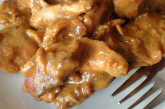 Foto de la receta de pechugas de pollo a la mostaza Receta de pechugas de pollo a la mostaza