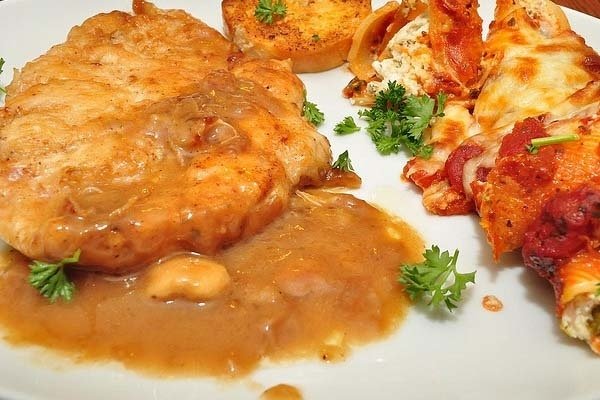 Foto de la receta de pechugas en salsa Receta de pechugas en salsa