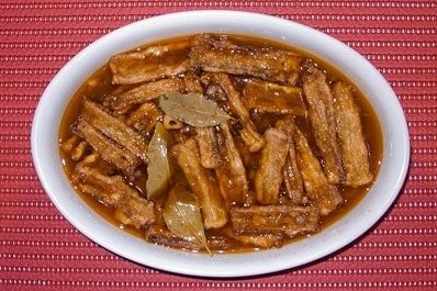 Foto de la receta de pencas de acelga en escabeche Receta de pencas de acelga en escabeche