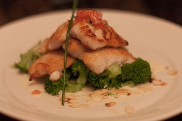 Foto de la receta de pescado con brócoli Receta de pescado con brócoli