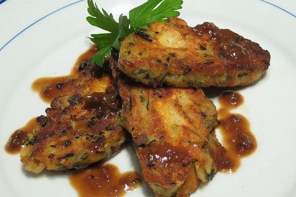 Foto de la receta de pescado con salsa de tomate Receta de pescado con salsa de tomate