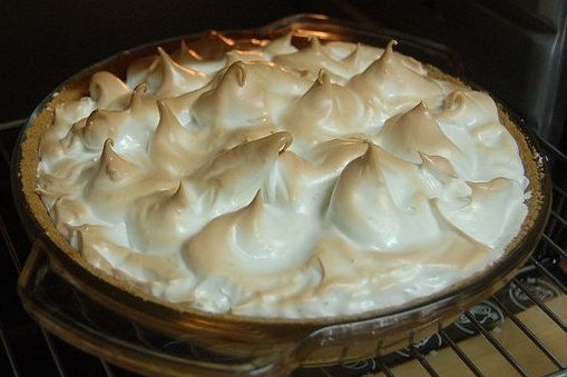 Foto de la receta de pie de limón con galletas Receta de pie de limón con galletas