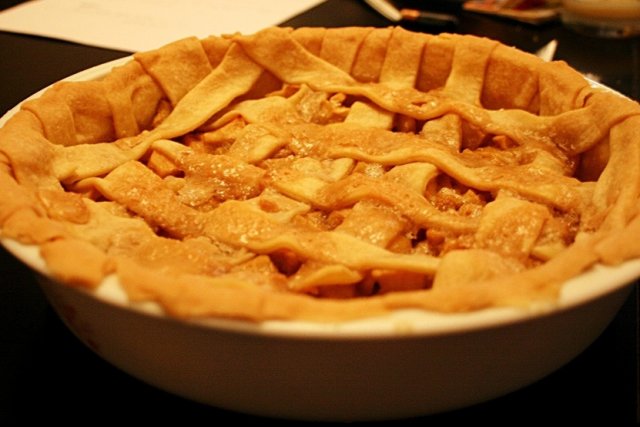 Foto de la receta de pie de manzana fácil Receta de pie de manzana fácil