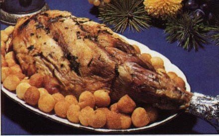 Foto de la receta de pierna de cordero asada Receta de pierna de cordero asada