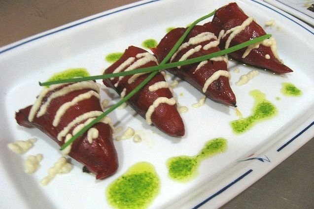 Foto de la receta de pimientos del piquillo rellenos Receta de pimientos del piquillo rellenos