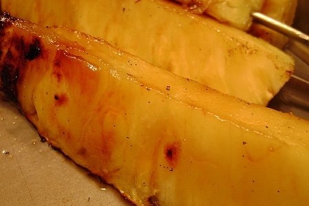 Piña asada - Receta Piña asada - Receta