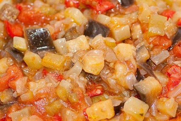 Foto de la receta de pisto Receta de pisto