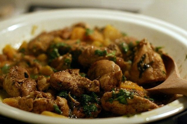Foto de la receta de pollo a la canela Receta de pollo a la canela