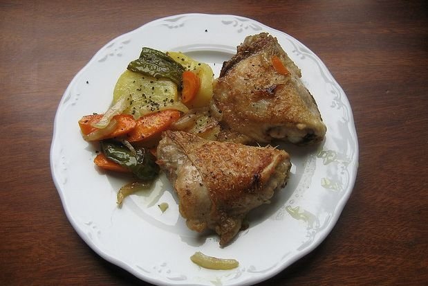 Foto de la receta de pollo a la cerveza Receta de pollo a la cerveza